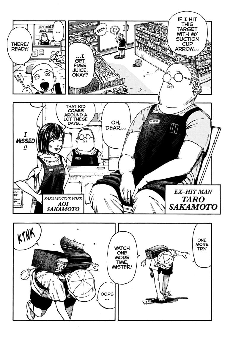 Read Sakamoto Days chapter 1 image 11 on Lezhin
