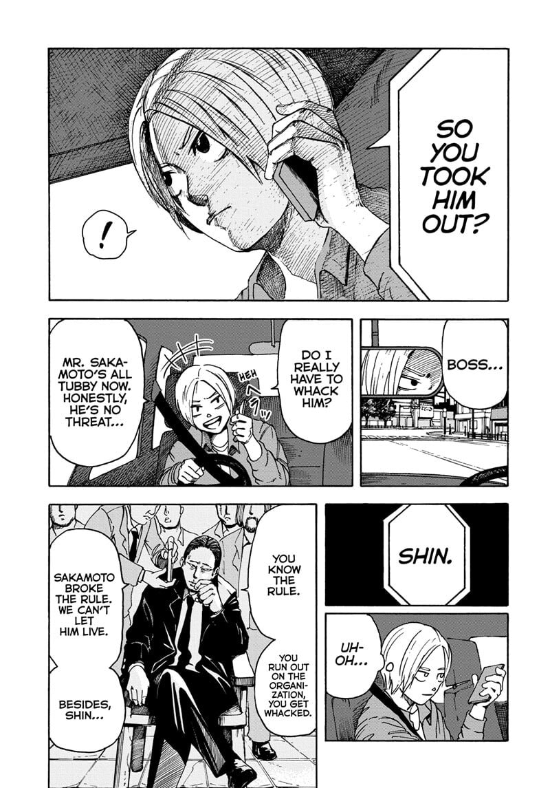 Read Sakamoto Days chapter 1 image 22 on Lezhin