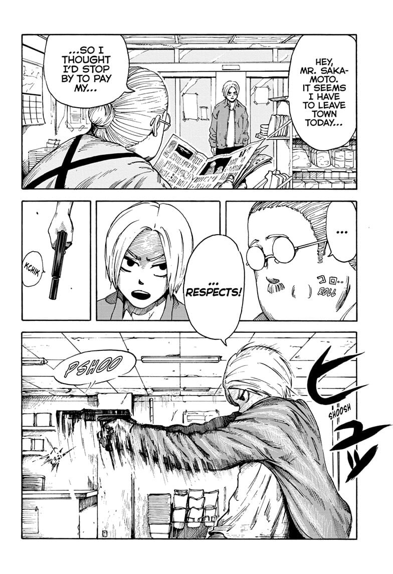 Read Sakamoto Days chapter 1 image 25 on Lezhin