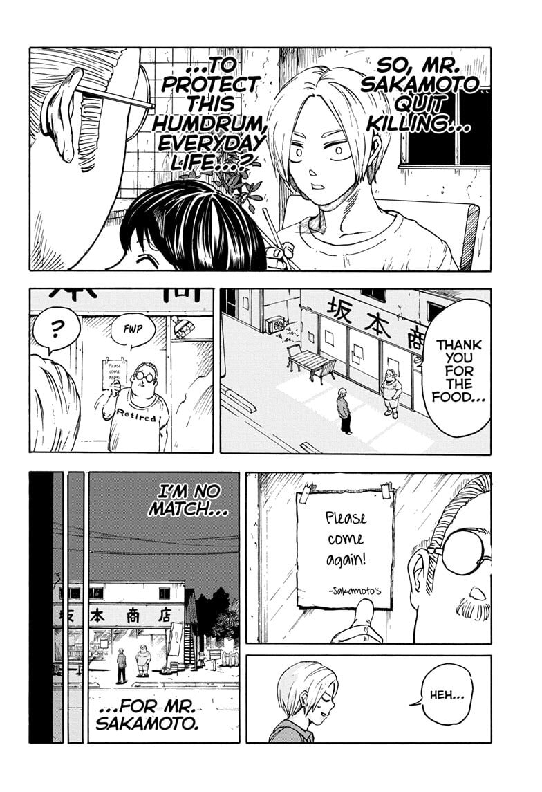 Read Sakamoto Days chapter 1 image 33 on Lezhin