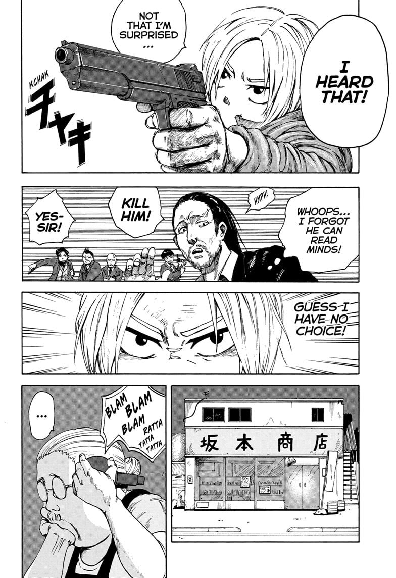 Read Sakamoto Days chapter 1 image 37 on Lezhin