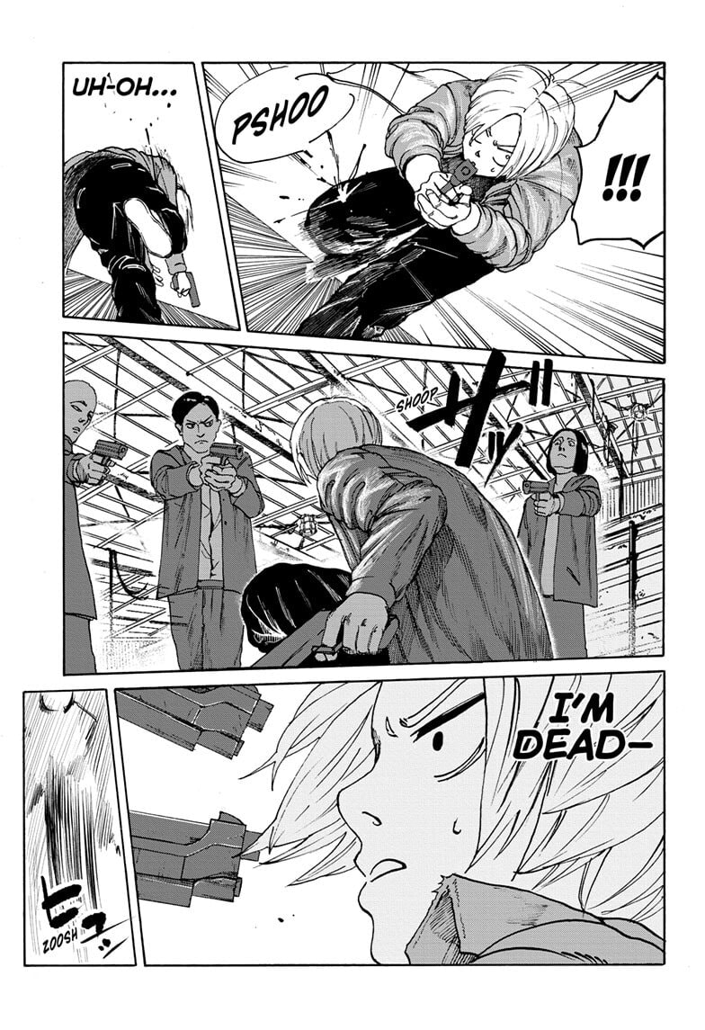 Read Sakamoto Days chapter 1 image 40 on Lezhin