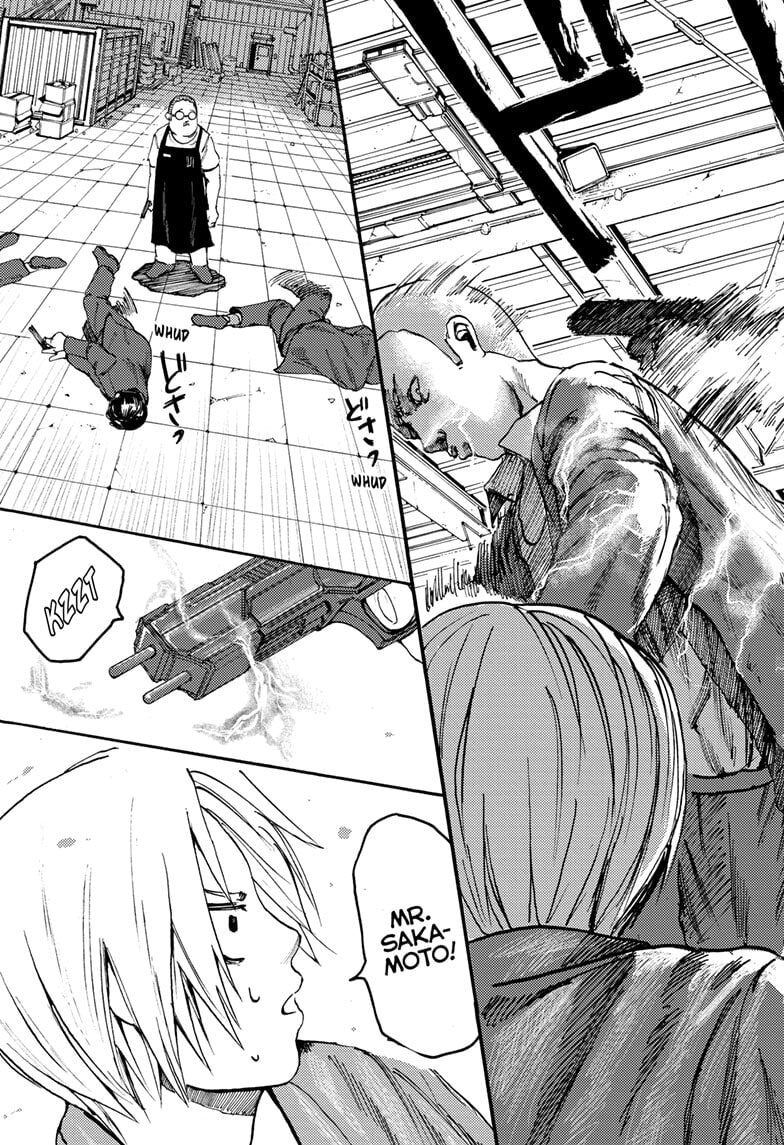 Read Sakamoto Days chapter 1 image 42 on Lezhin