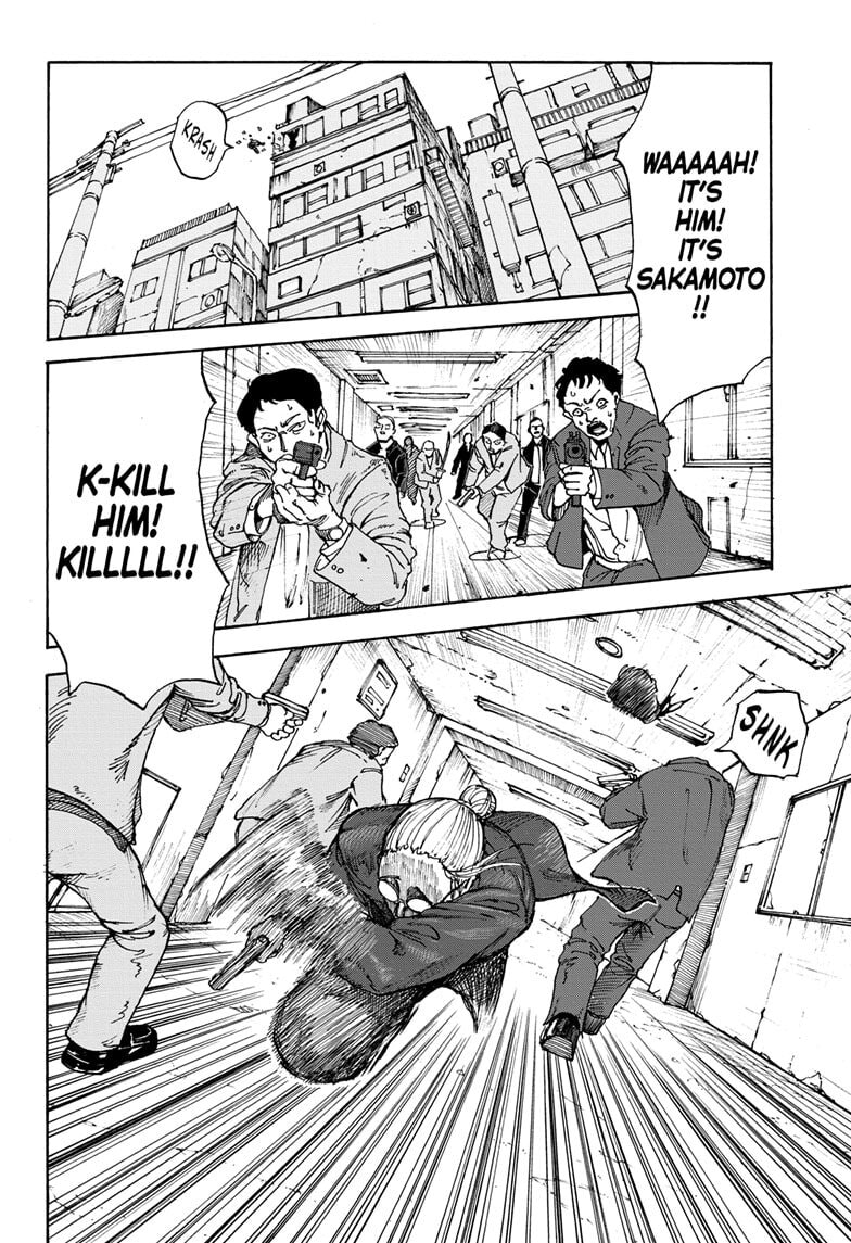 Read Sakamoto Days chapter 1 image 5 on Lezhin