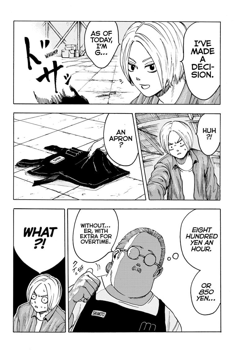 Read Sakamoto Days chapter 1 image 51 on Lezhin