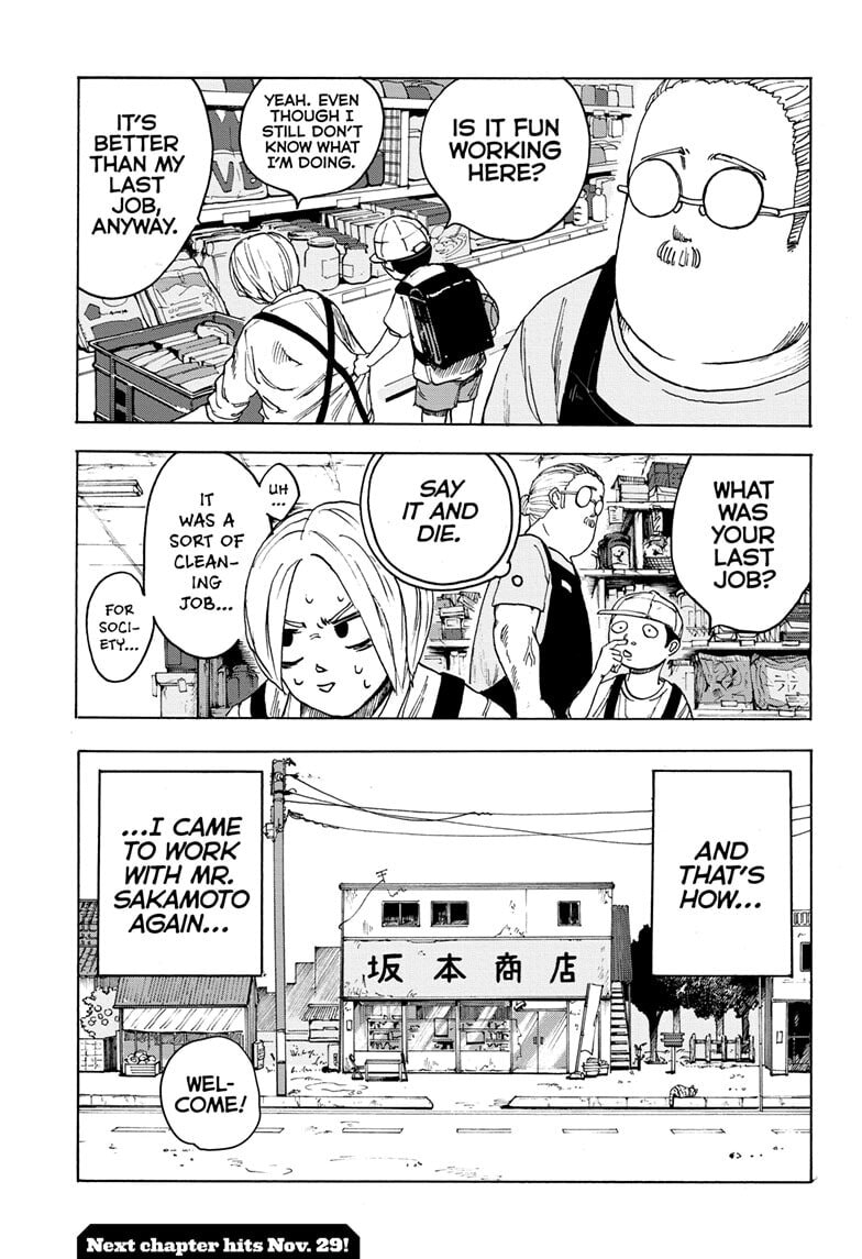 Read Sakamoto Days chapter 1 image 54 on Lezhin