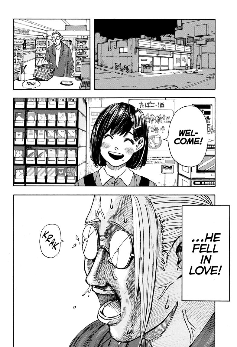 Read Sakamoto Days chapter 1 image 7 on Lezhin