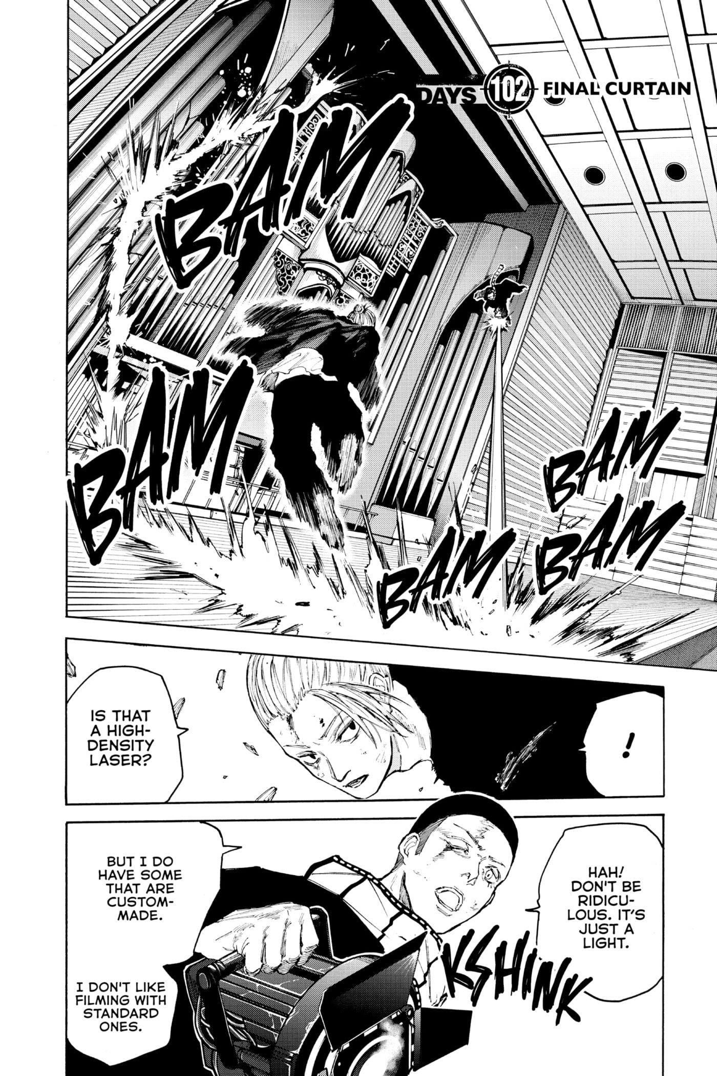 Read Sakamoto Days chapter 102 image 1 on Lezhin