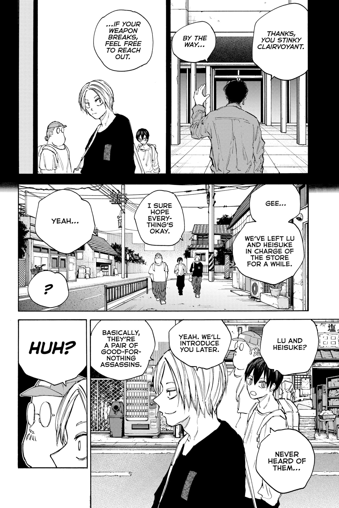 Read Sakamoto Days chapter 105 image 11 on Lezhin