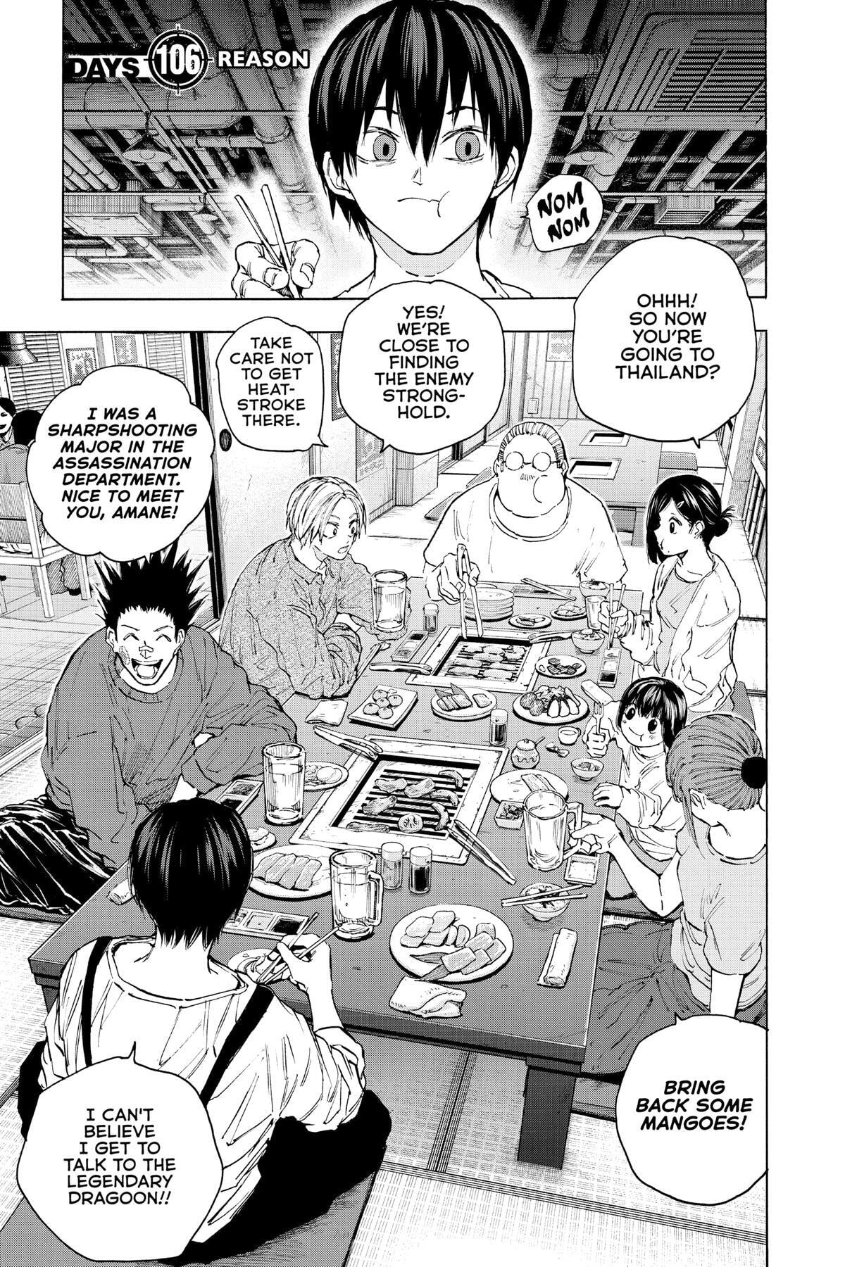 Read Sakamoto Days chapter 106 image 0 on Lezhin