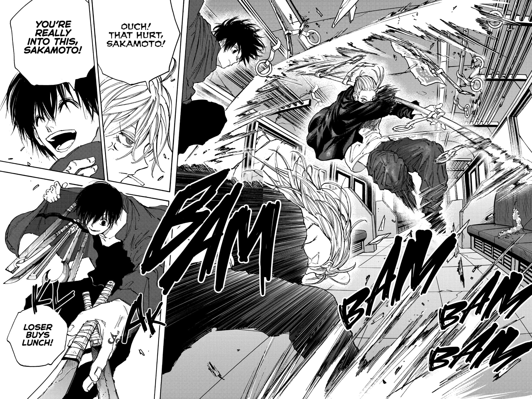Read Sakamoto Days chapter 107 image 16 on Lezhin