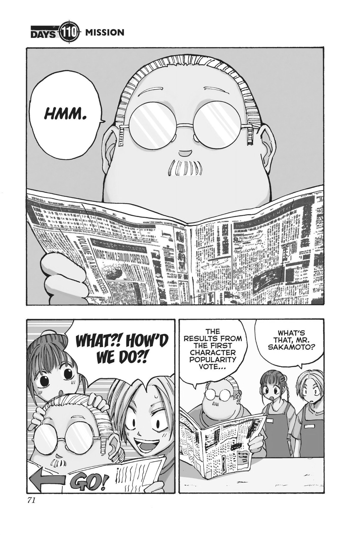 Read Sakamoto Days chapter 110 image 0 on Lezhin