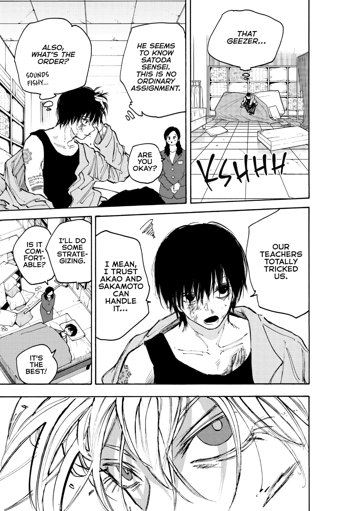 Read Sakamoto Days chapter 110 image 7 on Lezhin