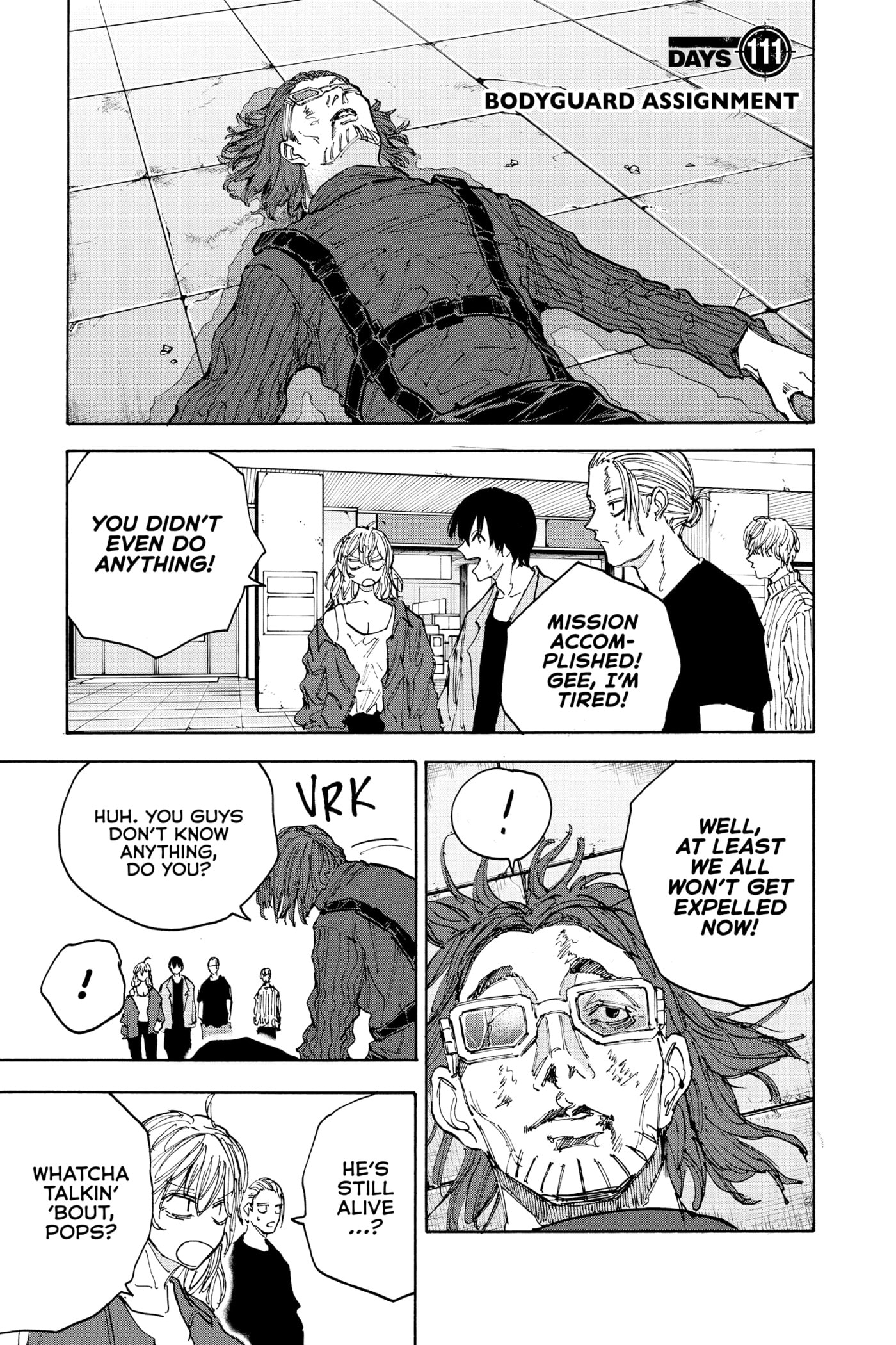 Read Sakamoto Days chapter 111 image 0 on Lezhin