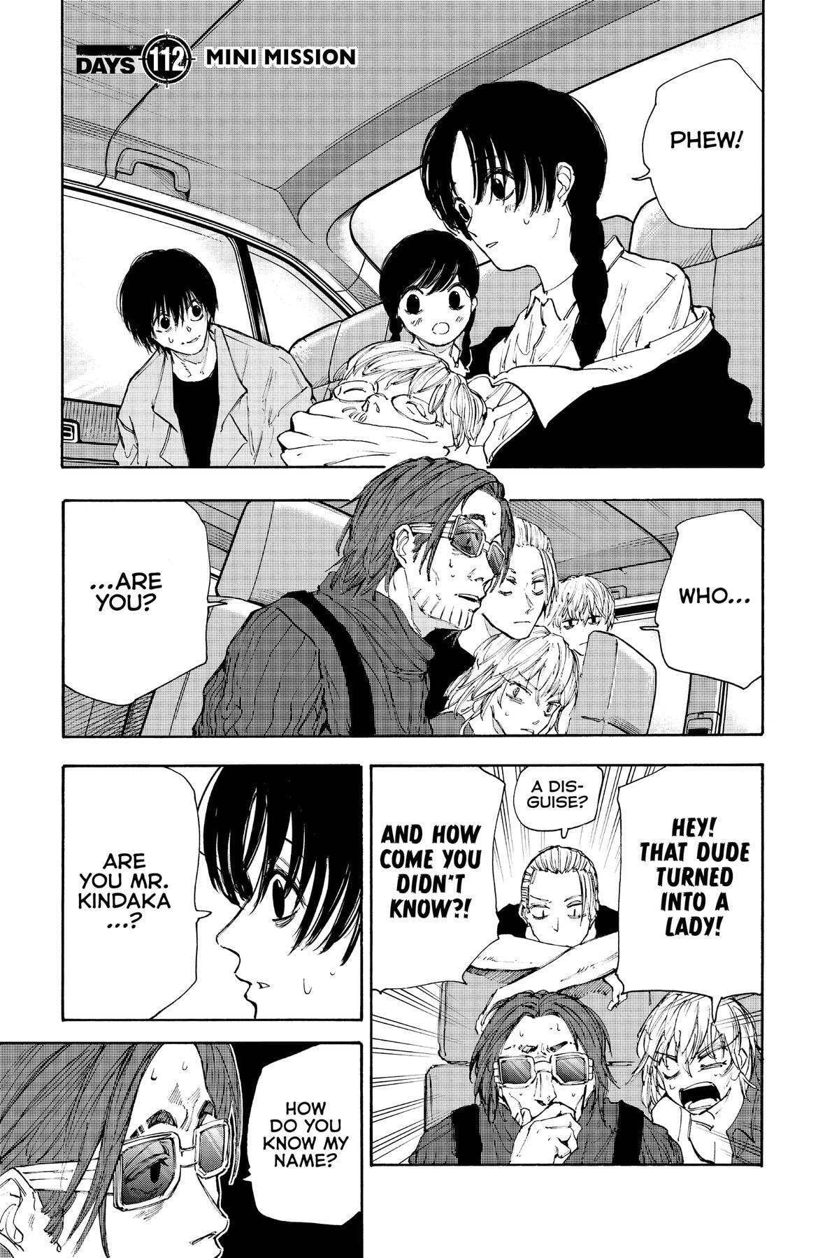 Read Sakamoto Days chapter 112 image 0 on Lezhin