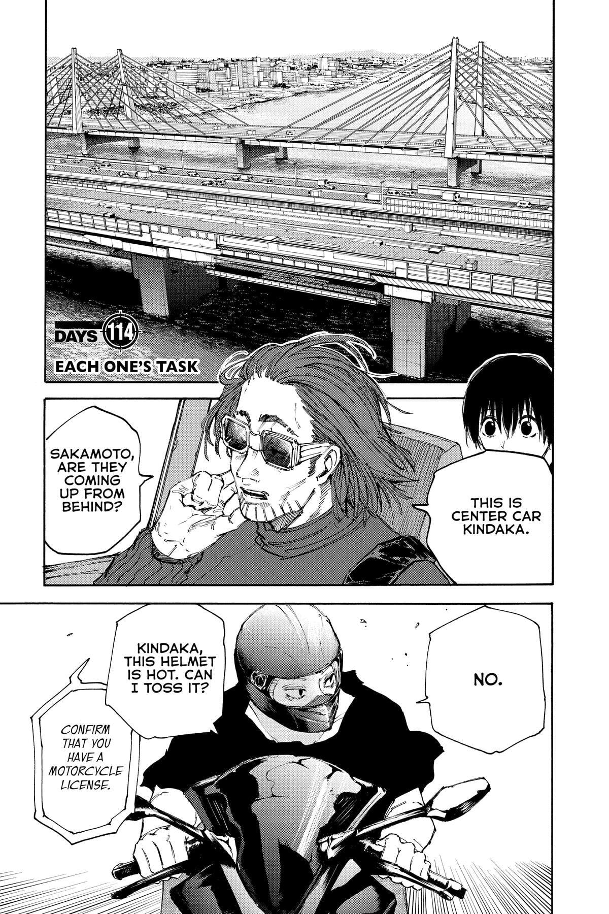 Read Sakamoto Days chapter 114 image 0 on Lezhin