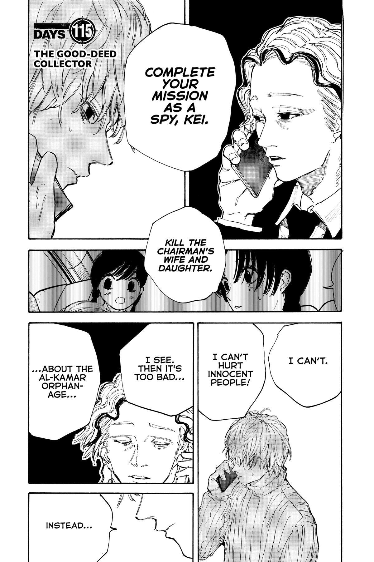 Read Sakamoto Days chapter 115 image 0 on Lezhin