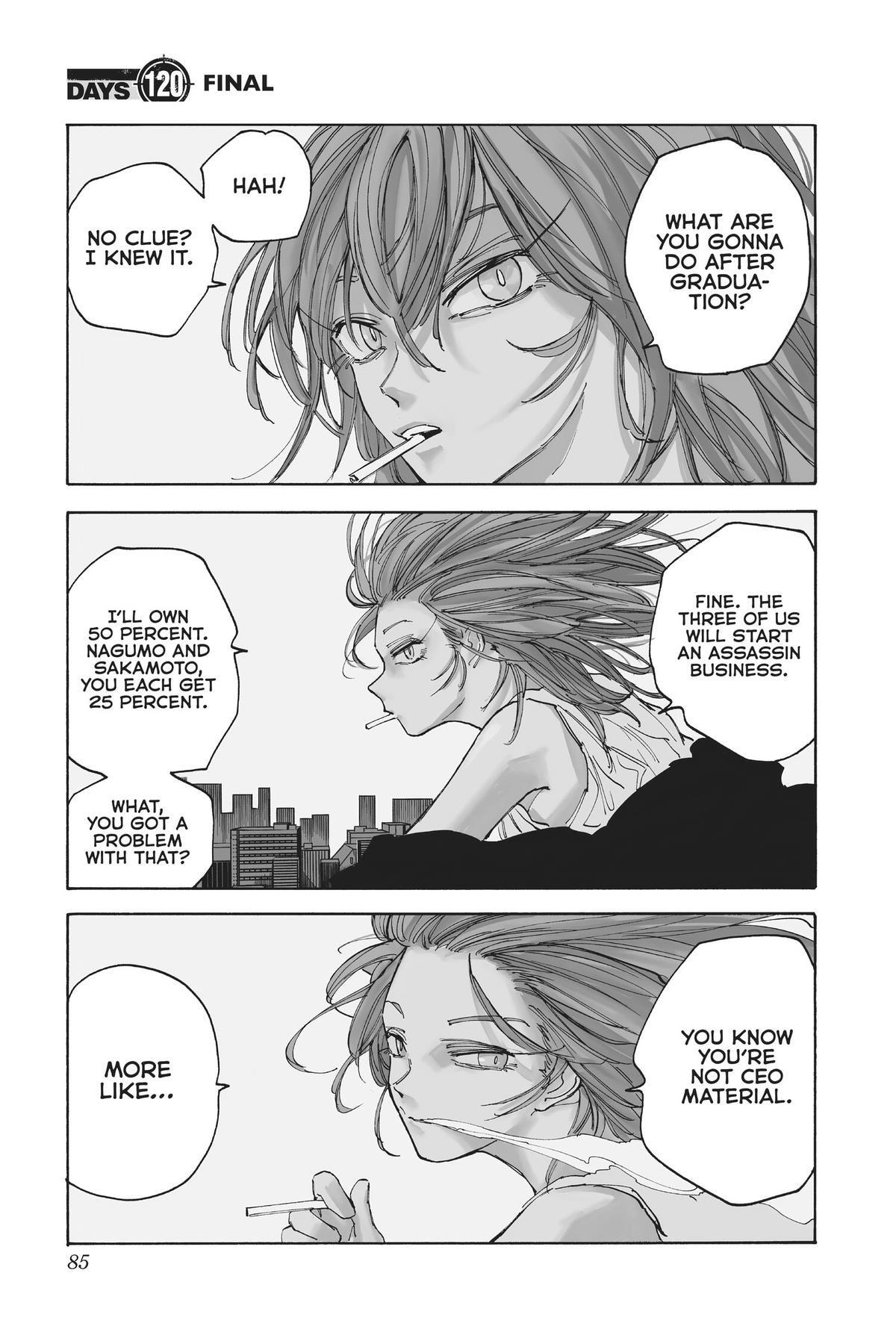 Read Sakamoto Days chapter 120 image 0 on Lezhin