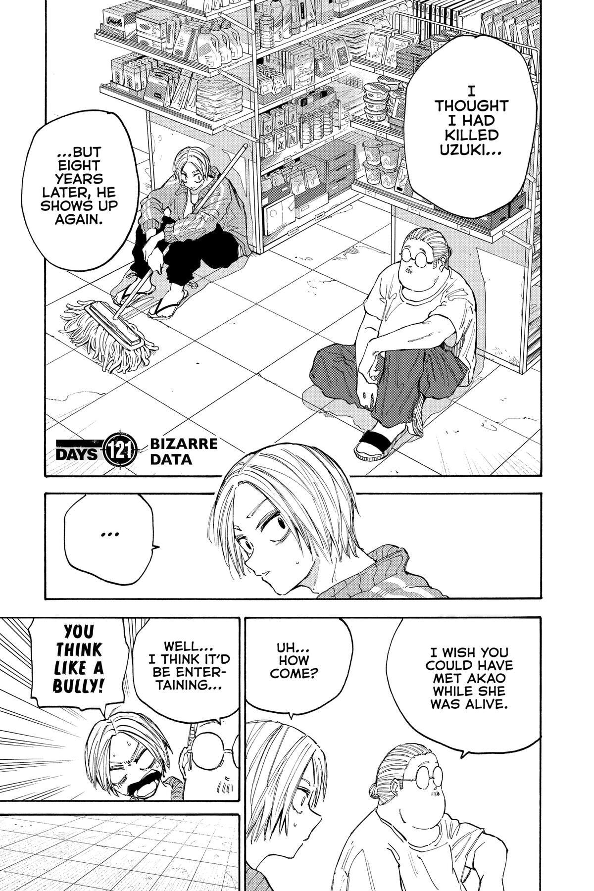 Read Sakamoto Days chapter 121 image 0 on Lezhin