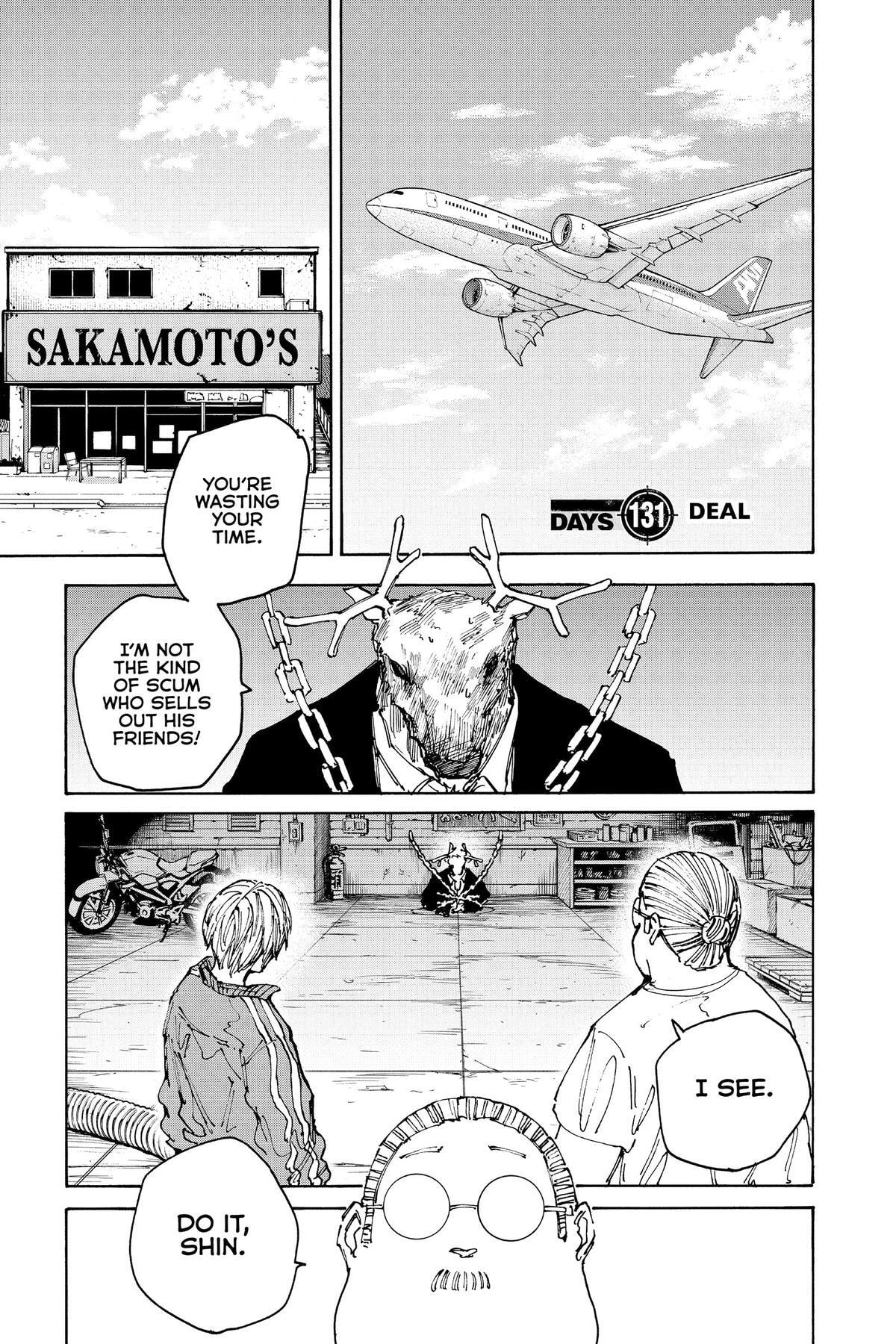 Read Sakamoto Days chapter 131 image 0 on Lezhin