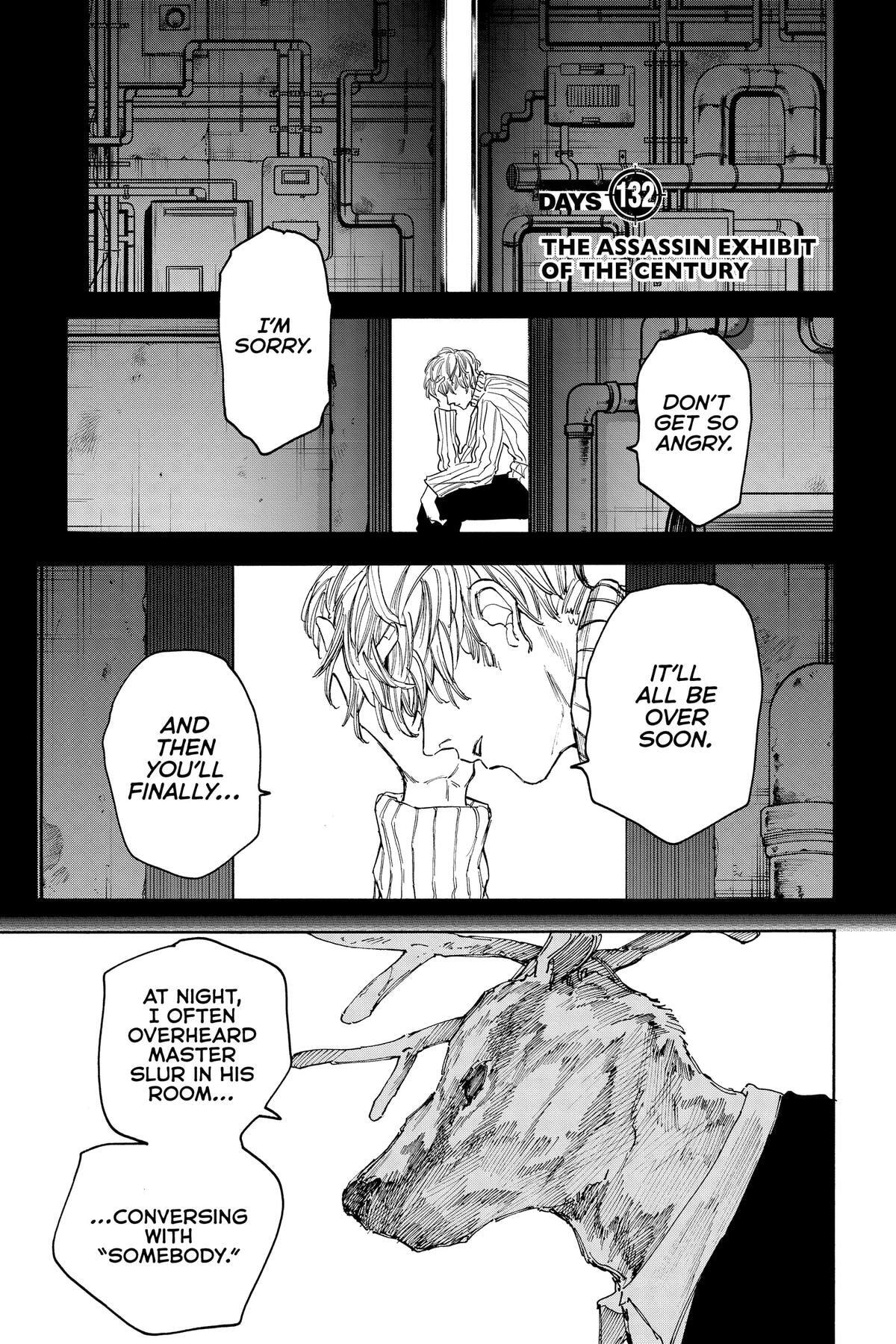 Read Sakamoto Days chapter 132 image 0 on Lezhin