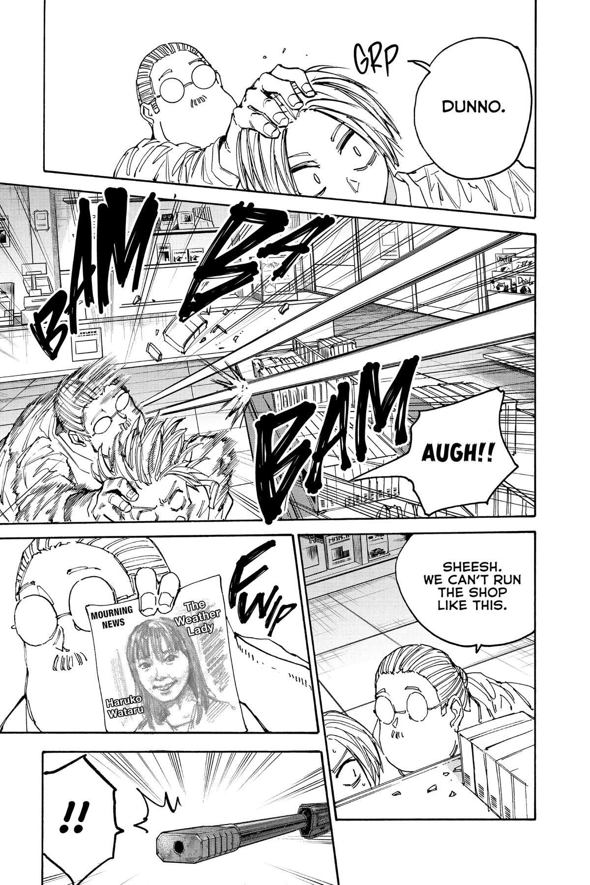 Read Sakamoto Days chapter 135 image 8 on Lezhin