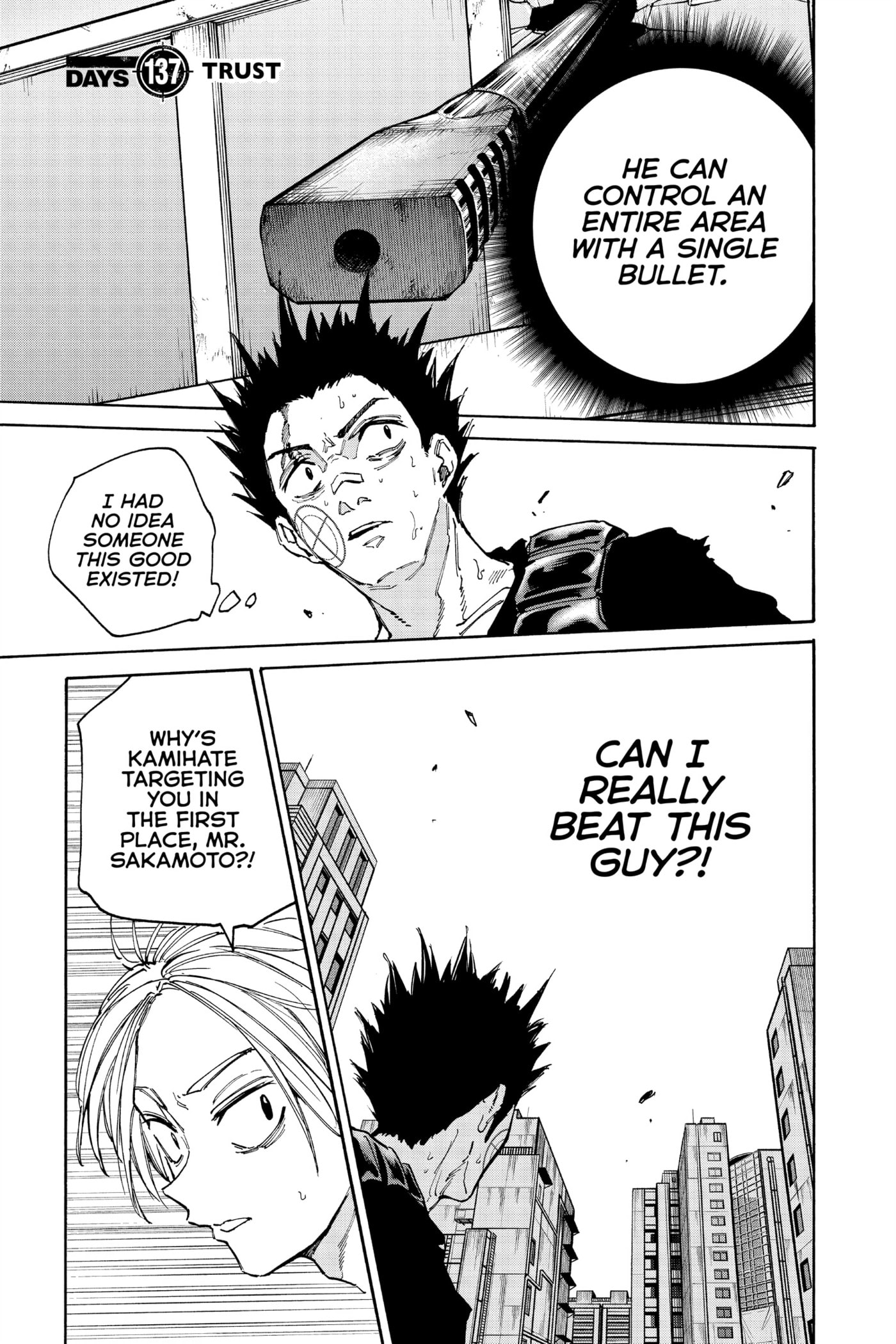 Read Sakamoto Days chapter 137 image 0 on Lezhin