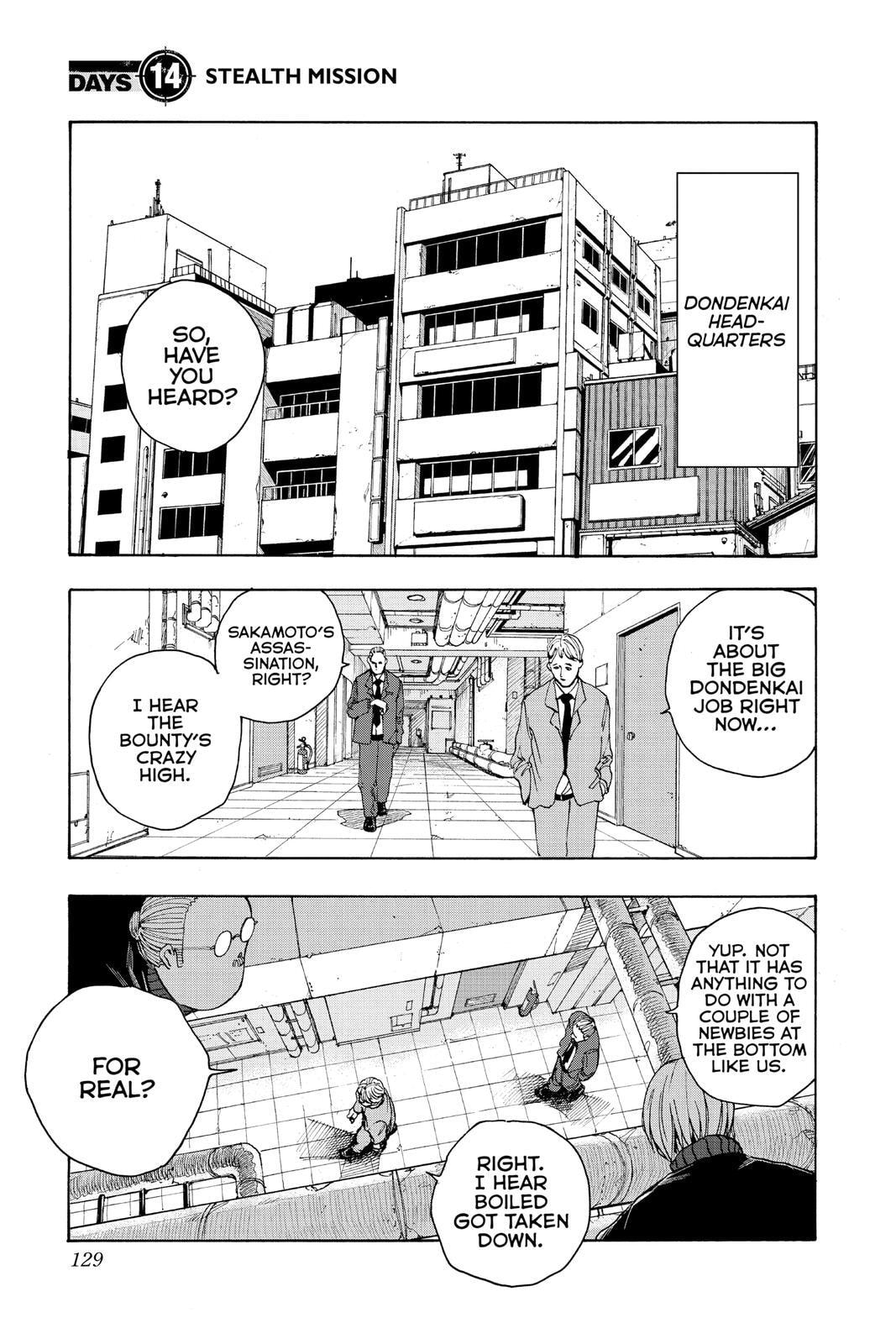 Read Sakamoto Days chapter 14 image 0 on Lezhin