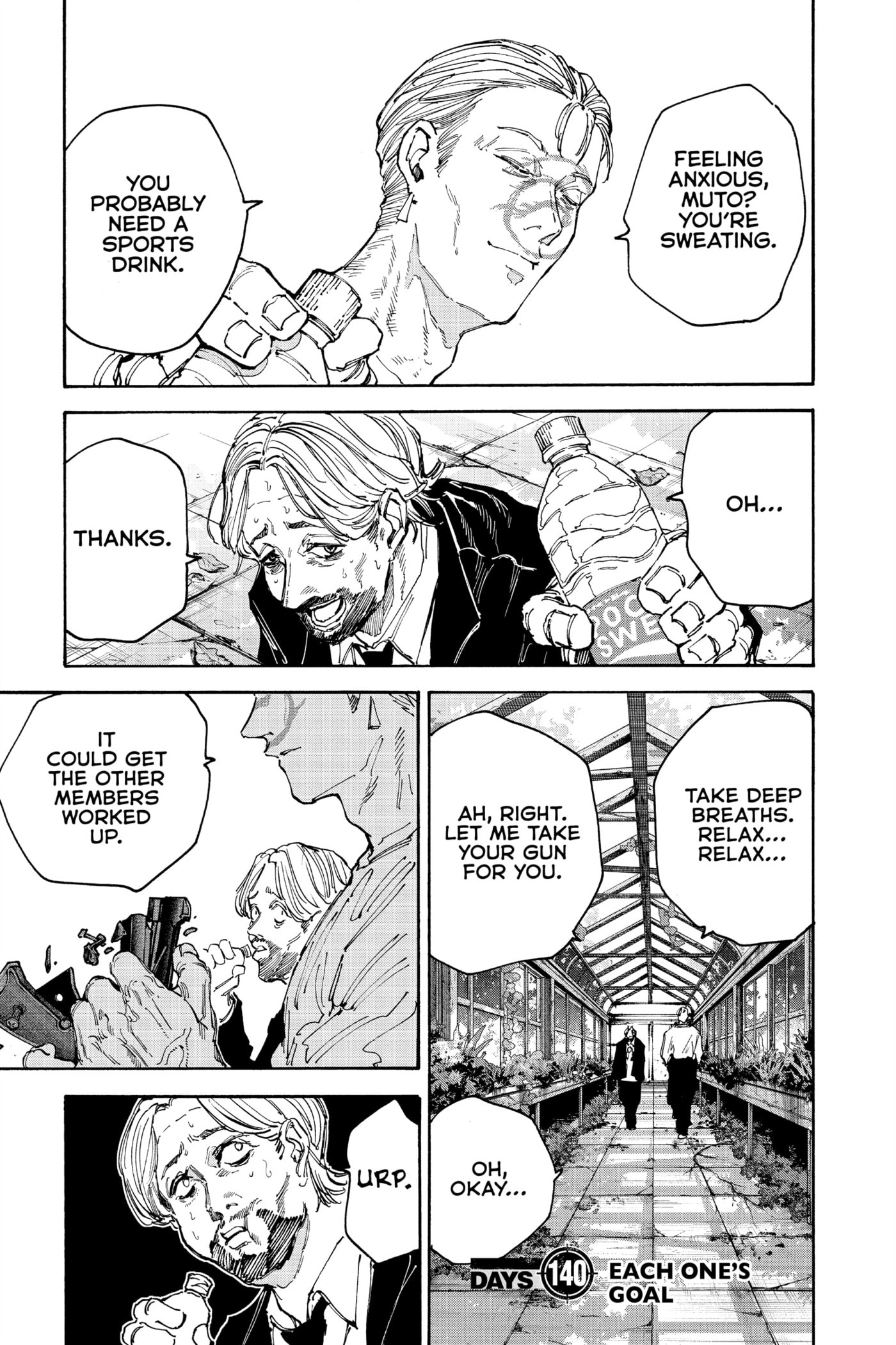 Read Sakamoto Days chapter 140 image 0 on Lezhin