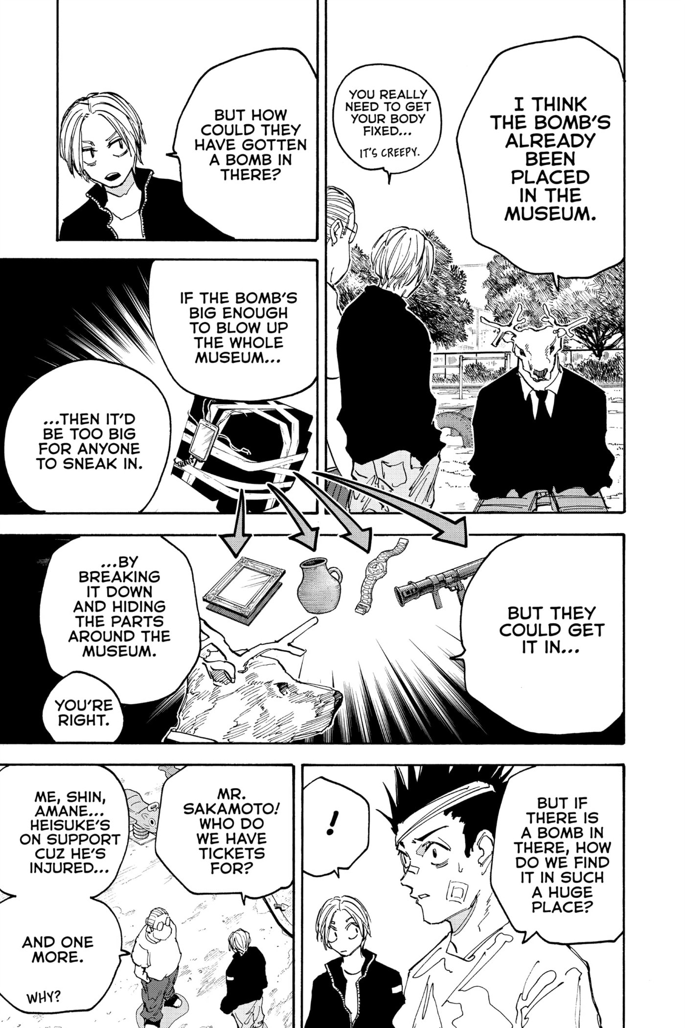 Read Sakamoto Days chapter 140 image 13 on Lezhin