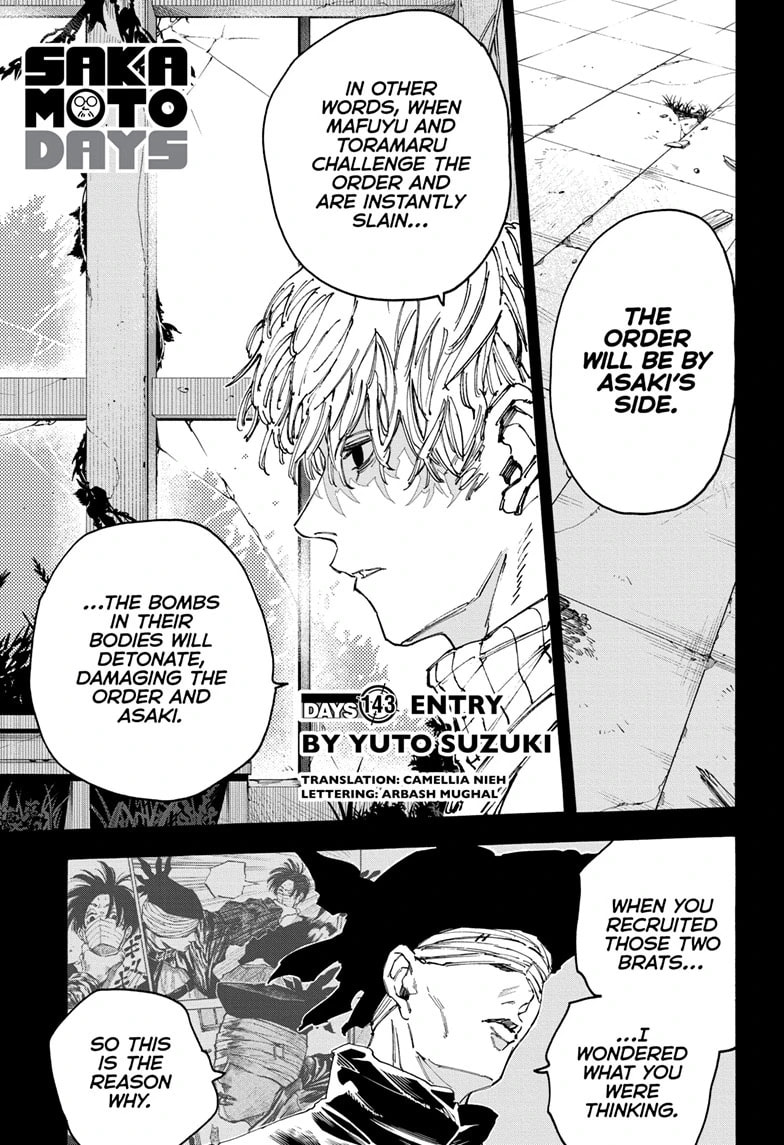 Read Sakamoto Days chapter 143 image 0 on Lezhin