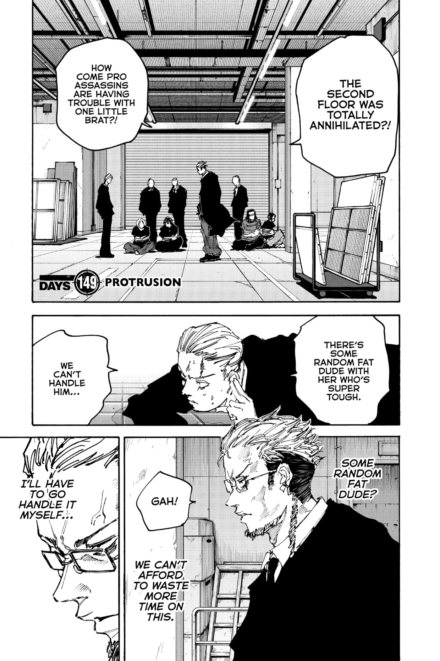 Read Sakamoto Days chapter 149 image 0 on Lezhin