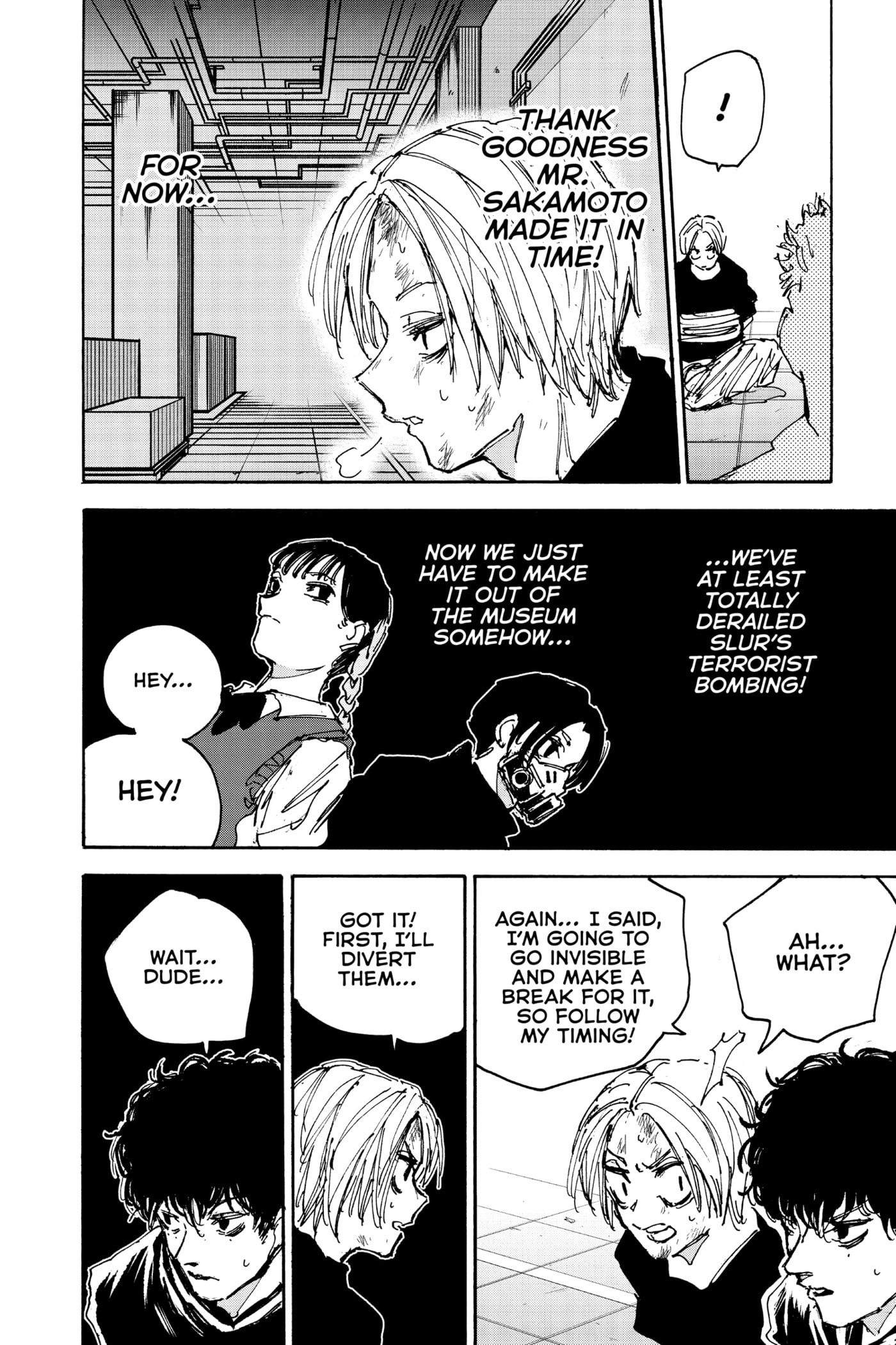 Read Sakamoto Days chapter 149 image 1 on Lezhin