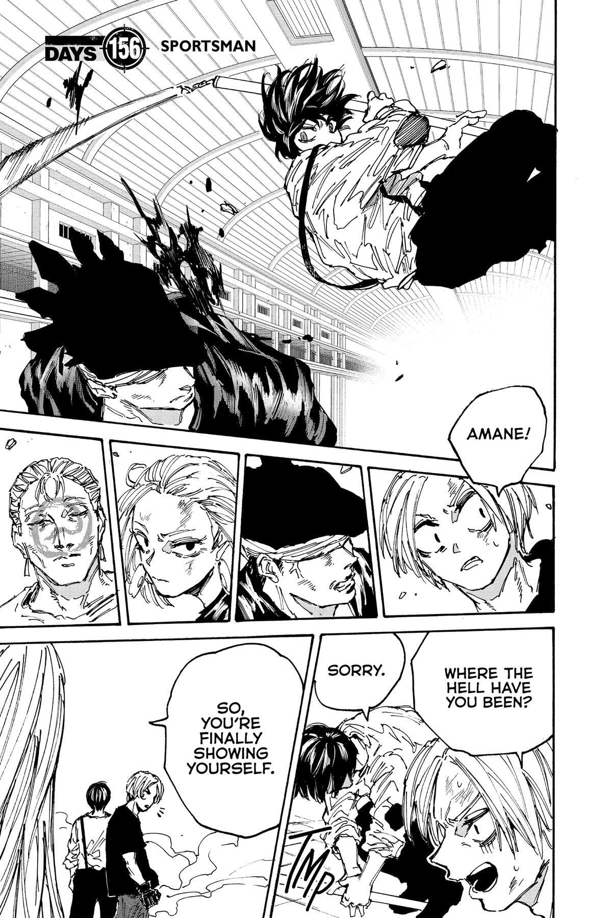 Read Sakamoto Days chapter 156 image 0 on Lezhin