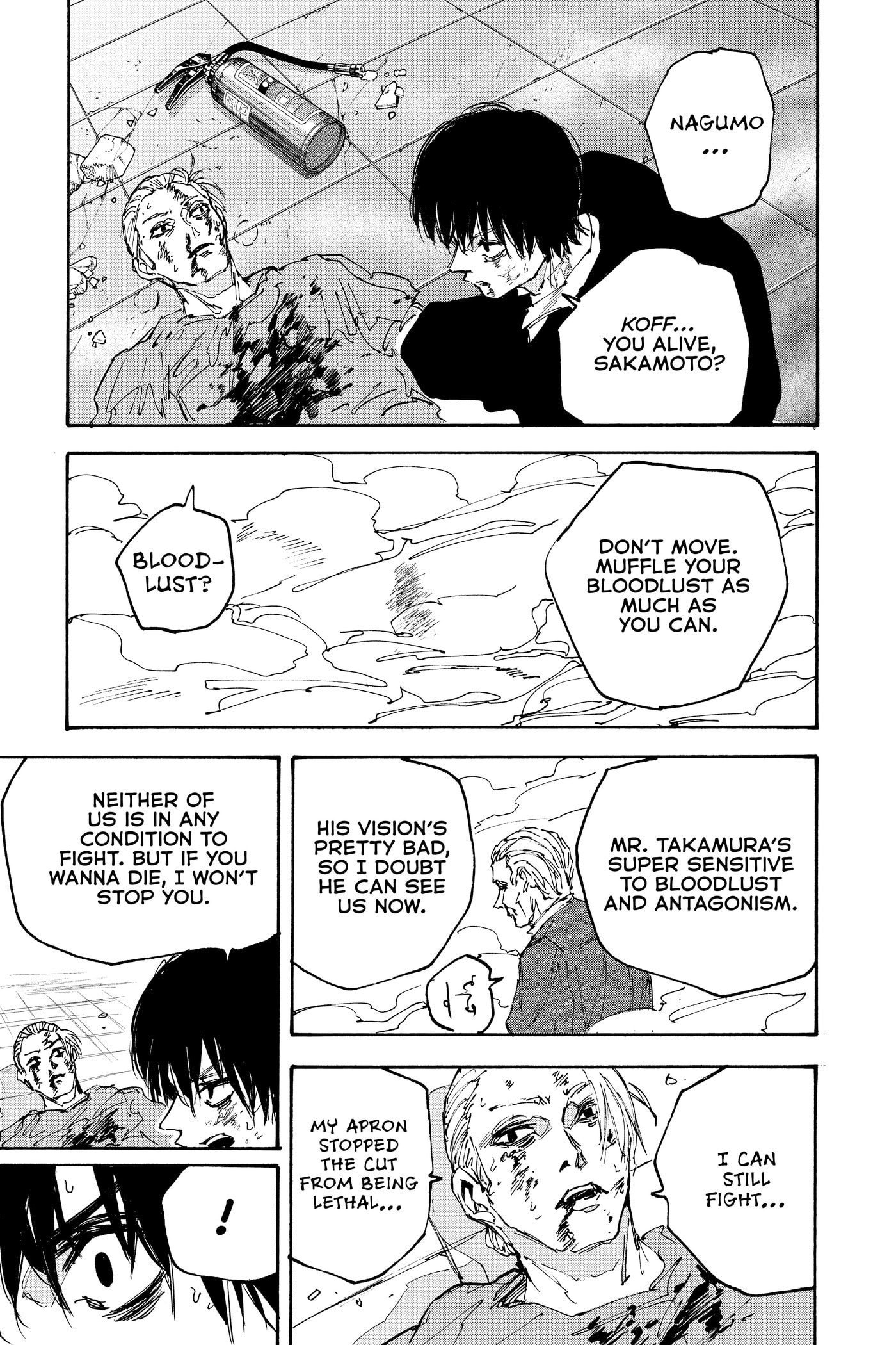 Read Sakamoto Days chapter 165 image 14 on Lezhin