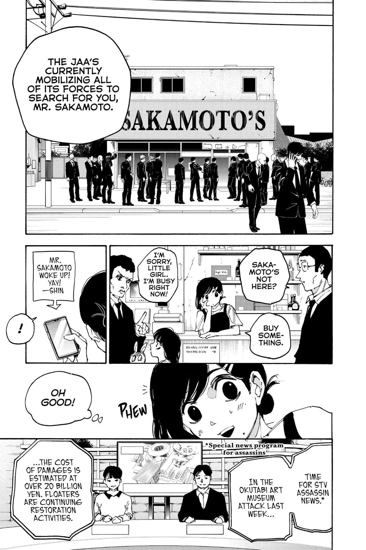 Read Sakamoto Days chapter 168 image 10 on Lezhin