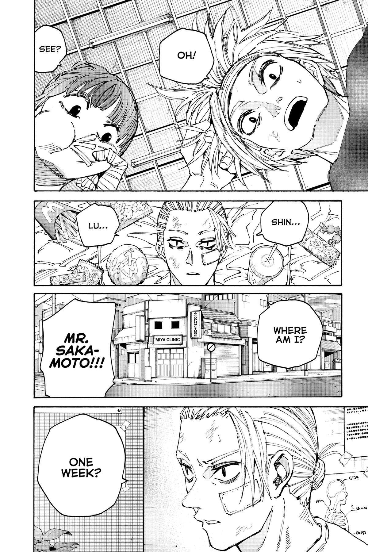 Read Sakamoto Days chapter 168 image 7 on Lezhin