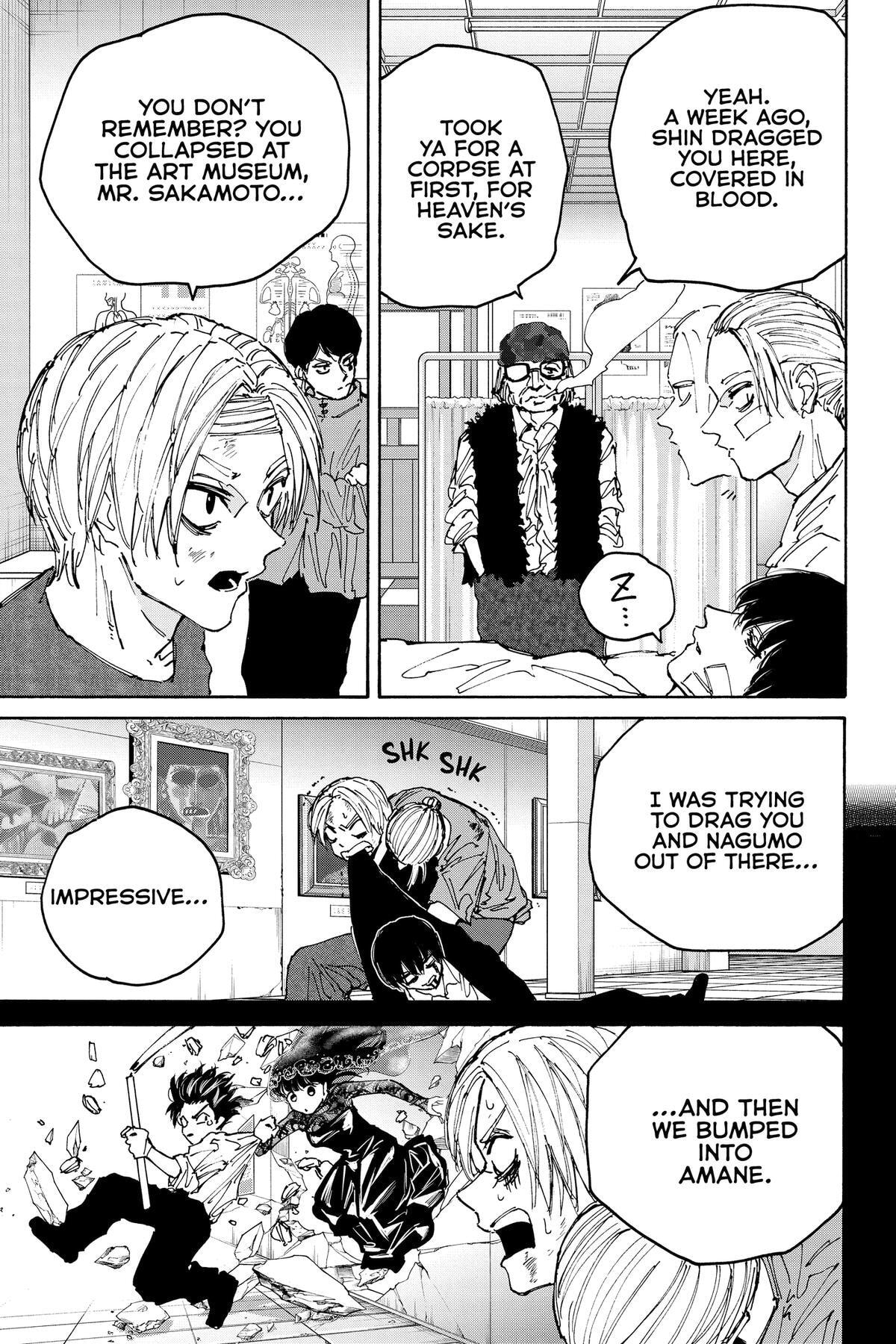 Read Sakamoto Days chapter 168 image 8 on Lezhin