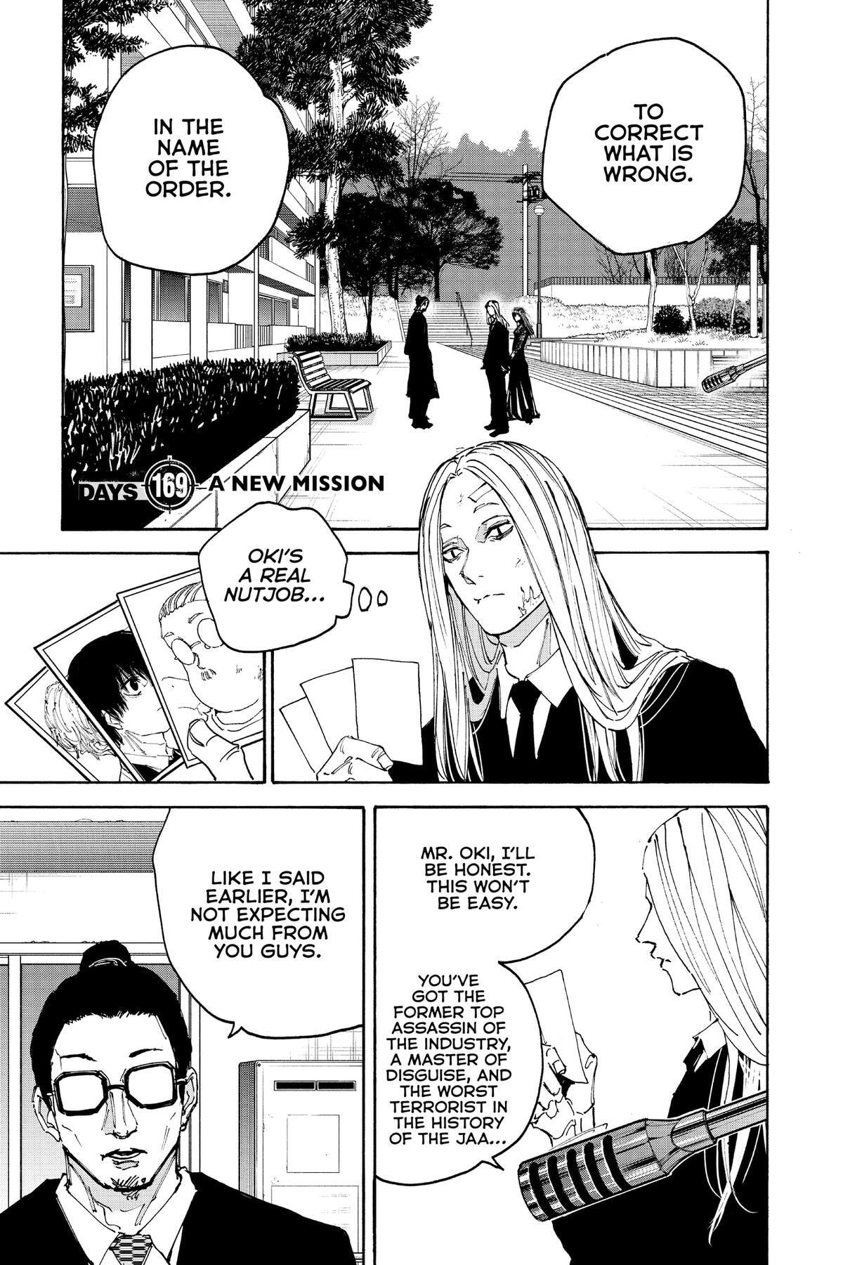 Read Sakamoto Days chapter 169 image 0 on Lezhin