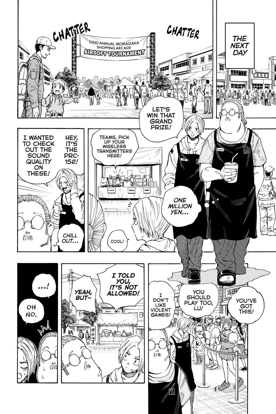 Read Sakamoto Days chapter 17 image 13 on Lezhin