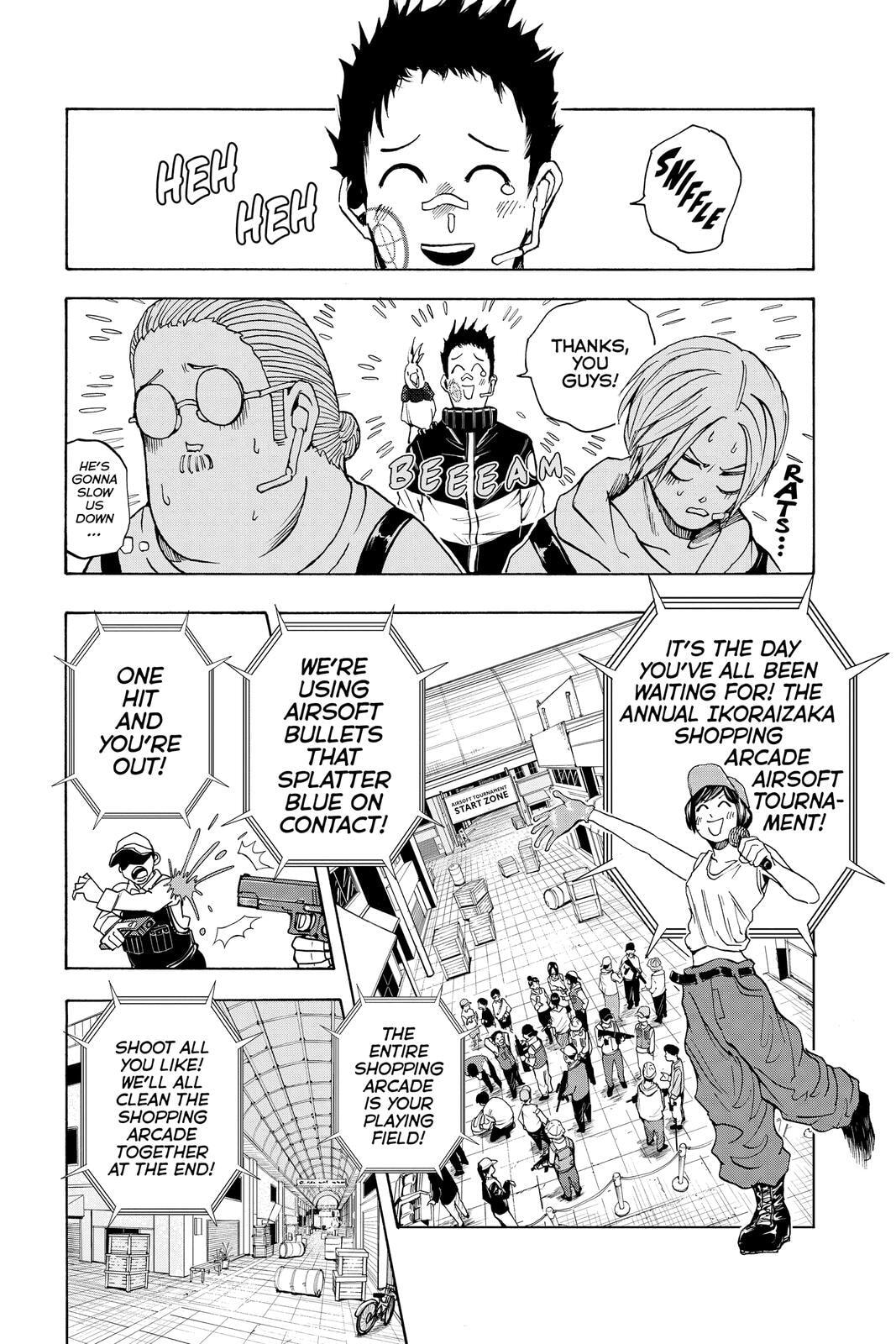 Read Sakamoto Days chapter 17 image 15 on Lezhin