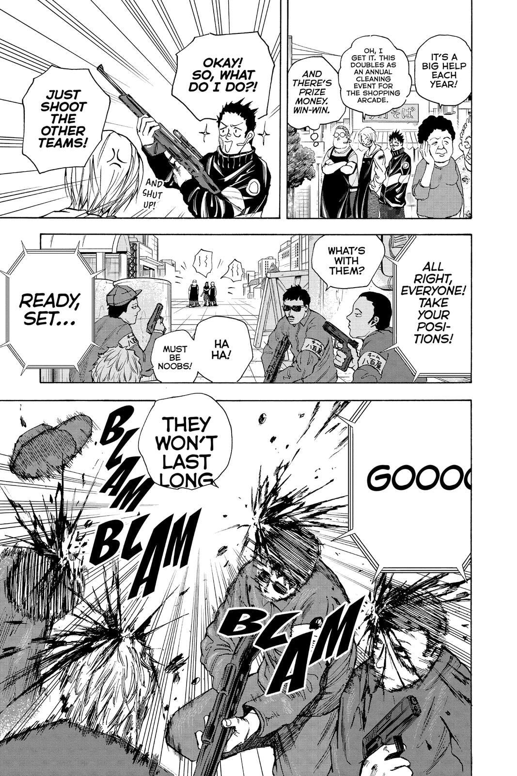 Read Sakamoto Days chapter 17 image 16 on Lezhin