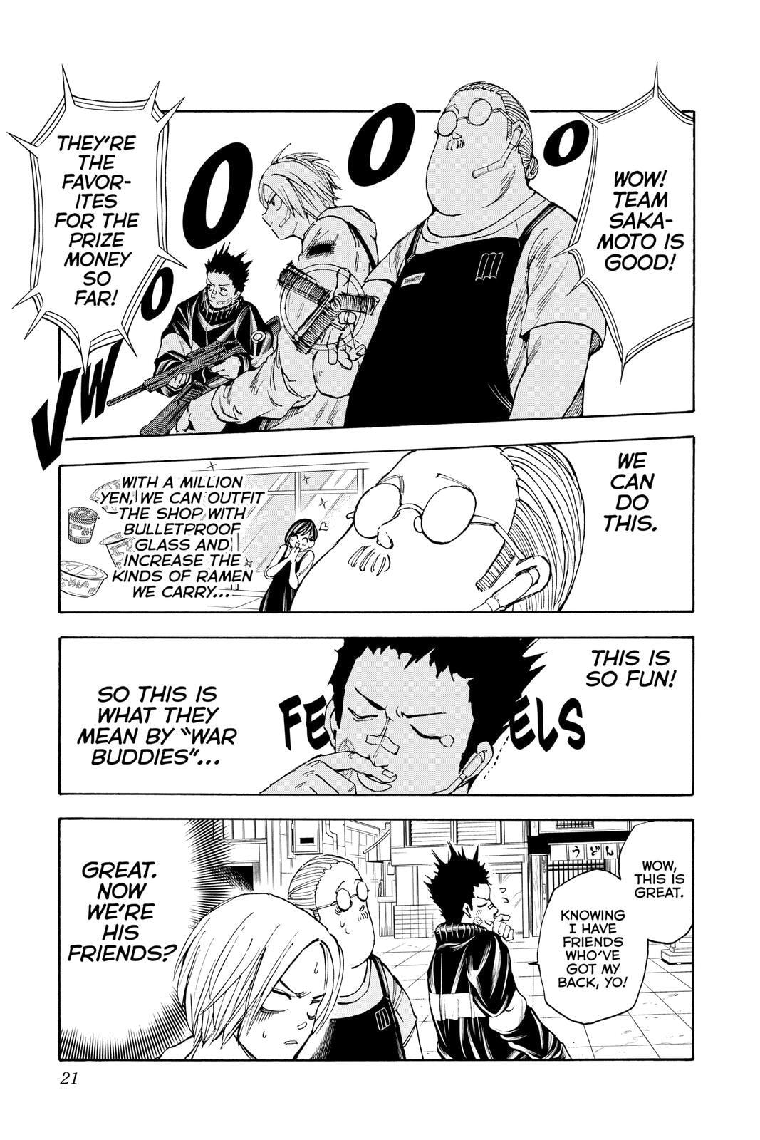 Read Sakamoto Days chapter 17 image 20 on Lezhin