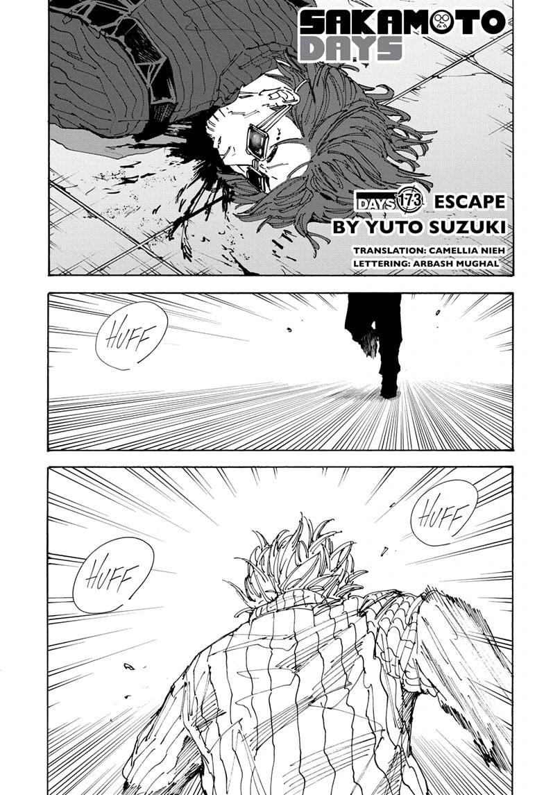 Read Sakamoto Days chapter 173 image 0 on Lezhin