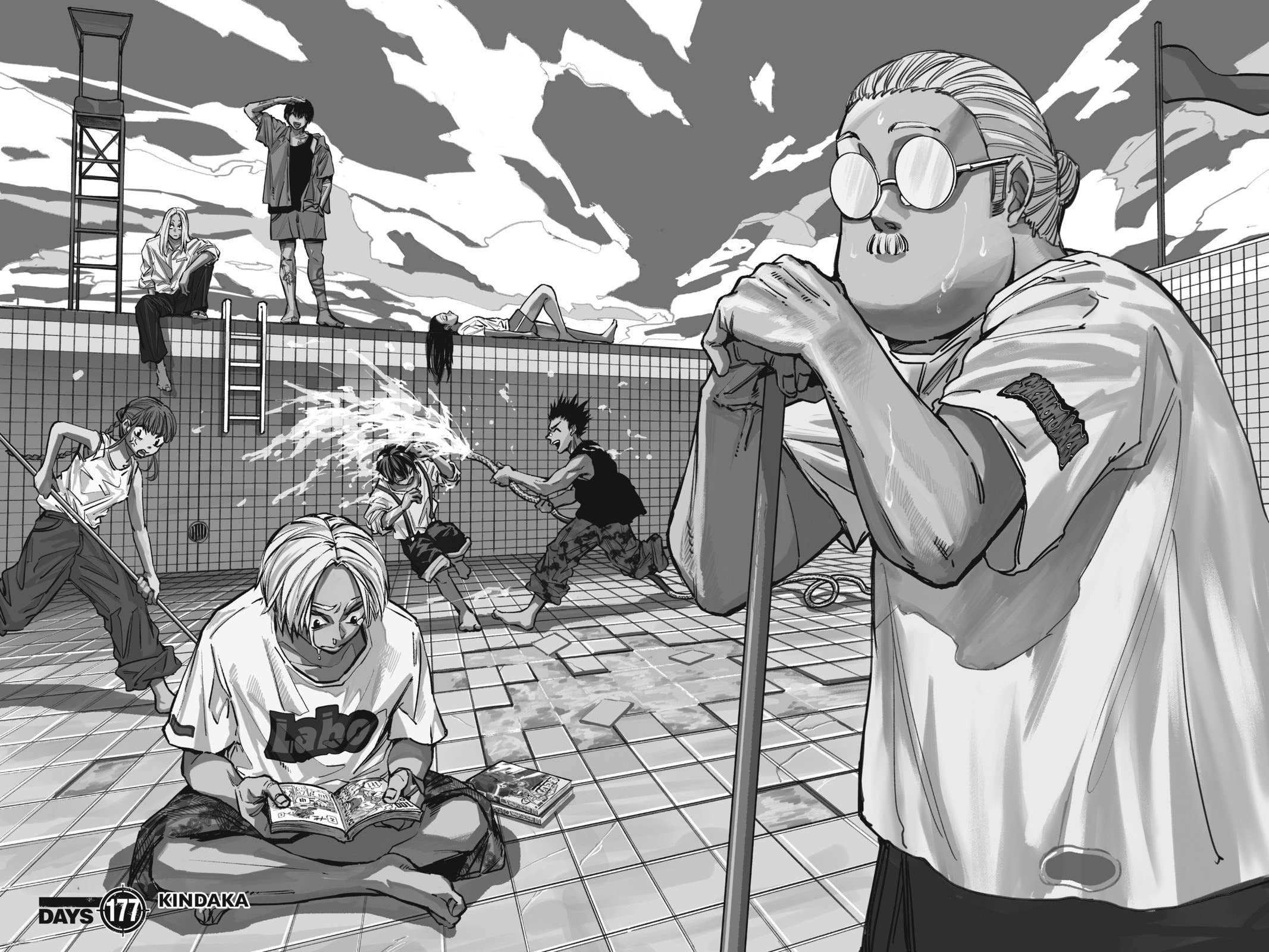 Read Sakamoto Days chapter 177 image 1 on Lezhin