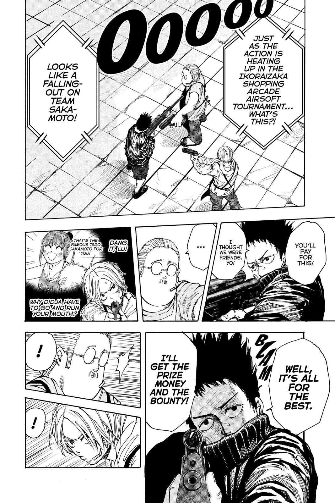 Read Sakamoto Days chapter 18 image 1 on Lezhin
