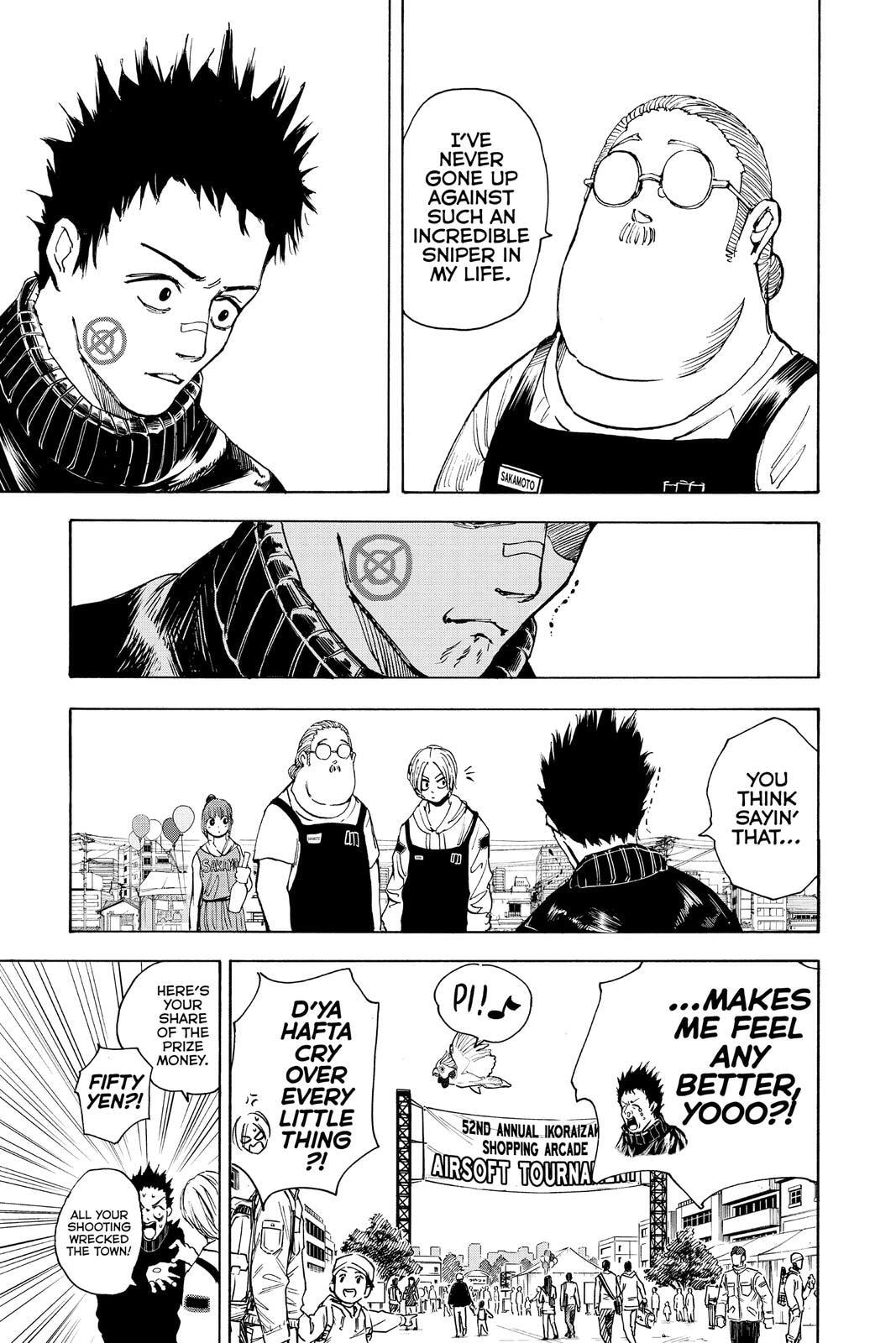 Read Sakamoto Days chapter 18 image 19 on Lezhin