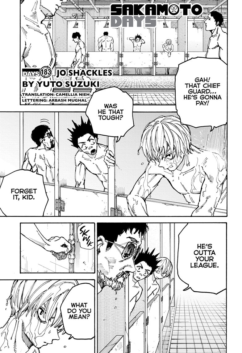 Read Sakamoto Days chapter 183 image 0 on Lezhin