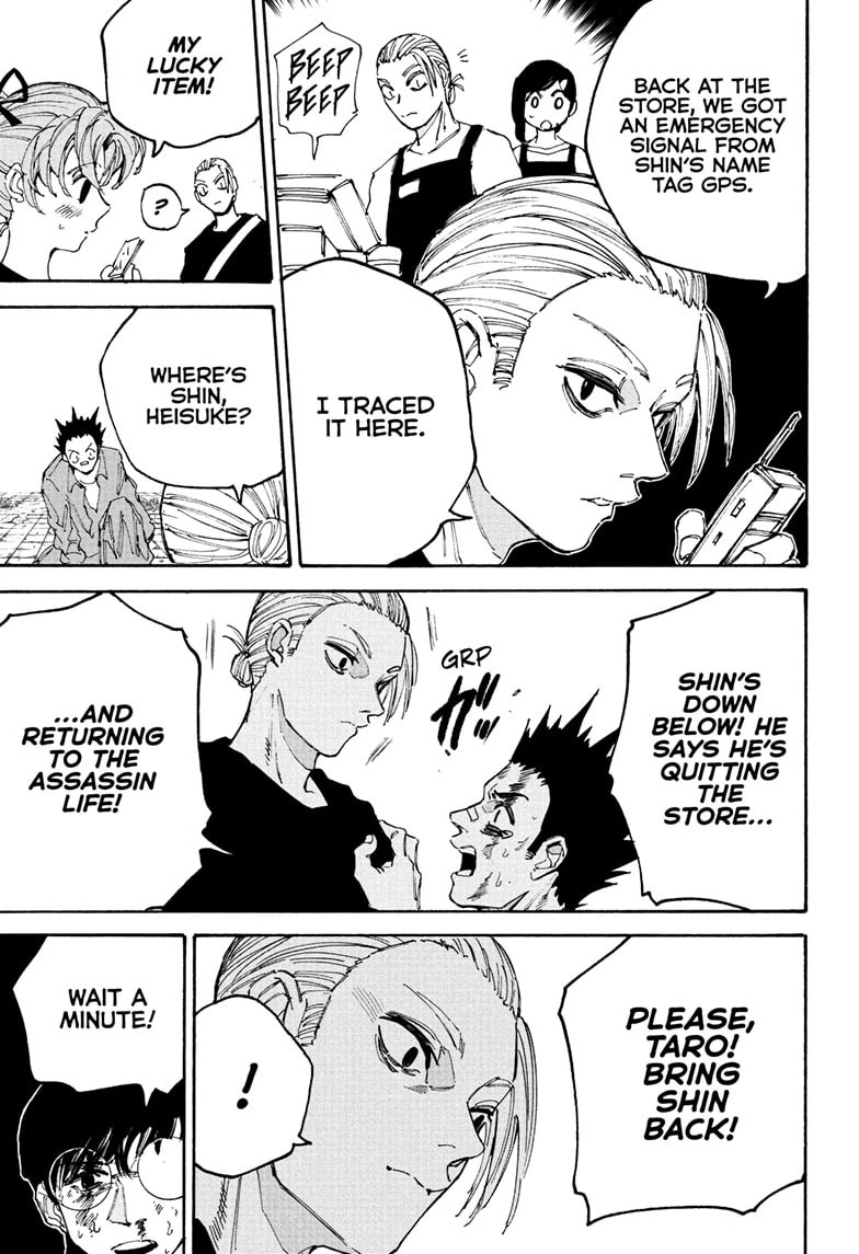 Read Sakamoto Days chapter 195 image 6 on Lezhin