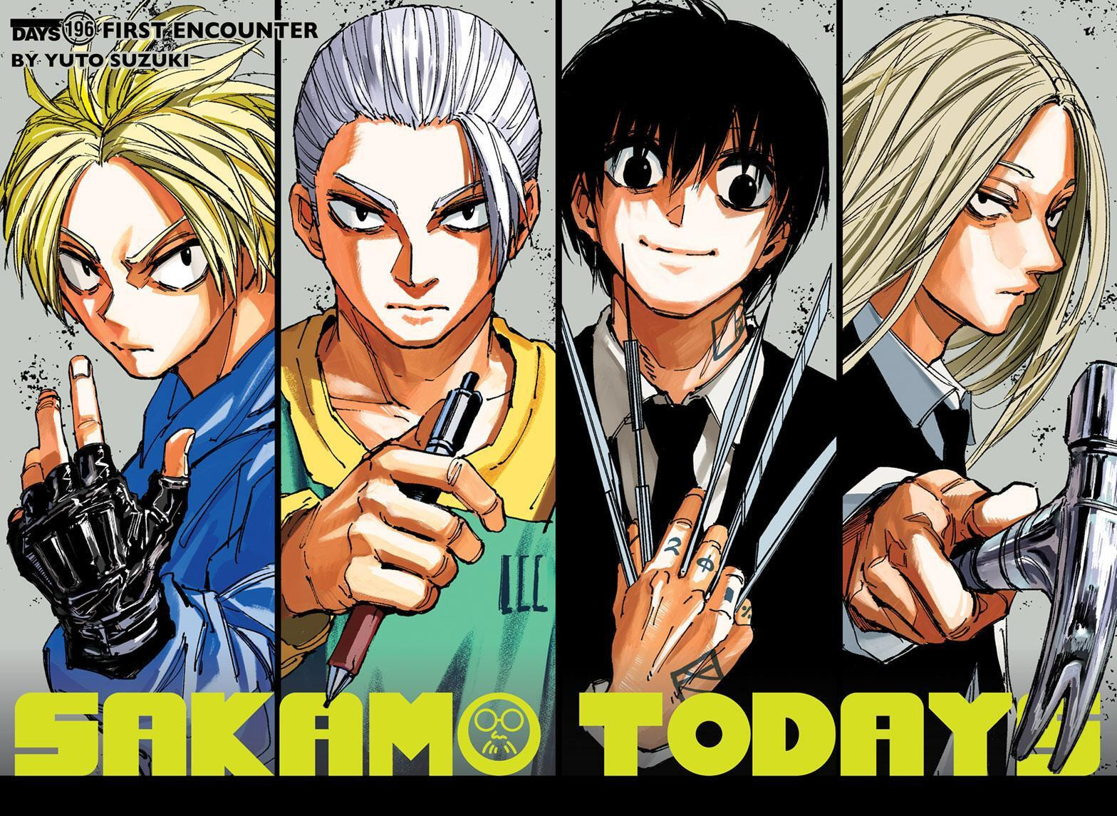 Read Sakamoto Days chapter 196 image 1 on Lezhin